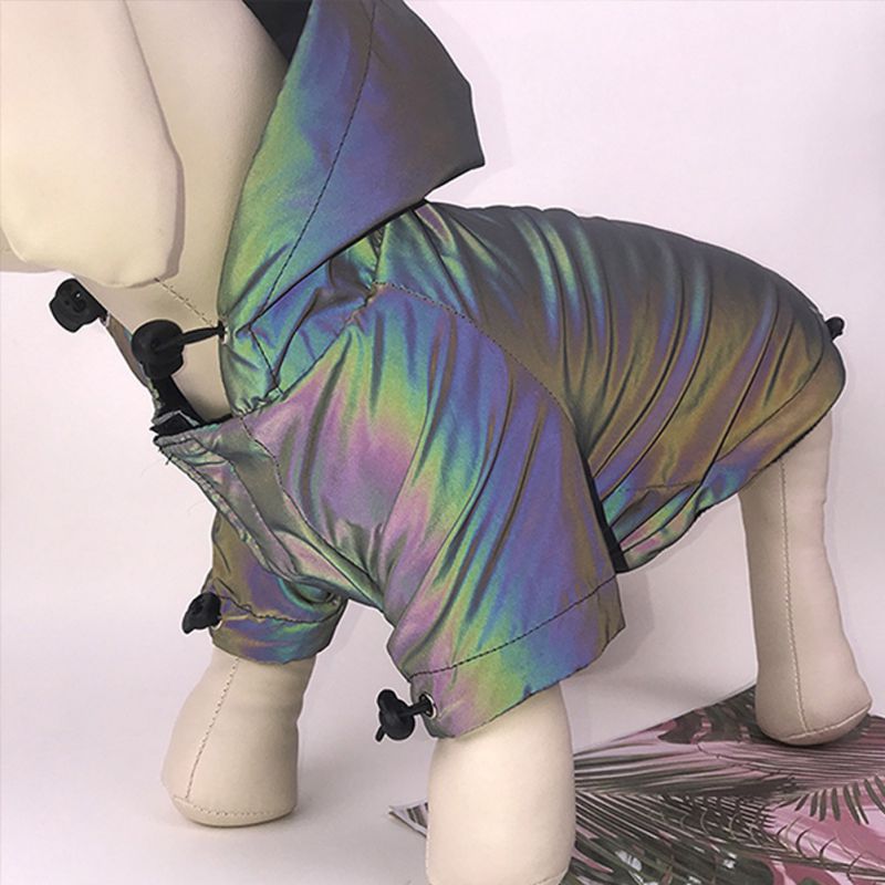 Reflective Dog Hoodie Jacket – Waterproof Pet Coat for All Sizes