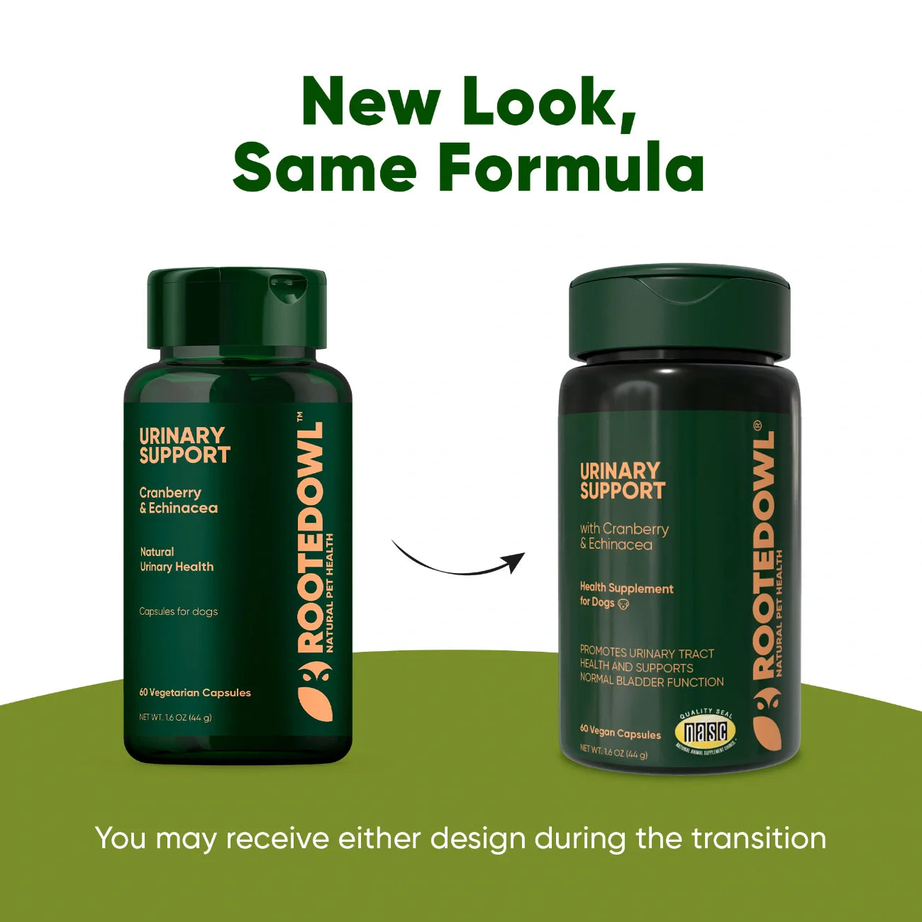 Rooted Owl Urinary Support Capsules for Dogs