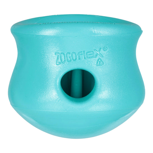 Toppl Teal Treat Toy – Puzzle Feeder for Moderate Chewers