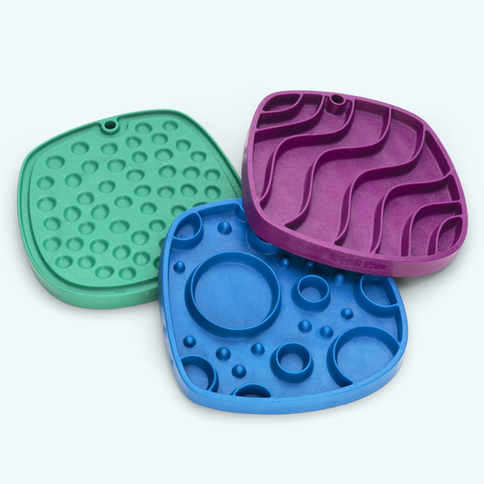 Waves Feast Mat – Slow Feeder & Lick Mat for Dogs