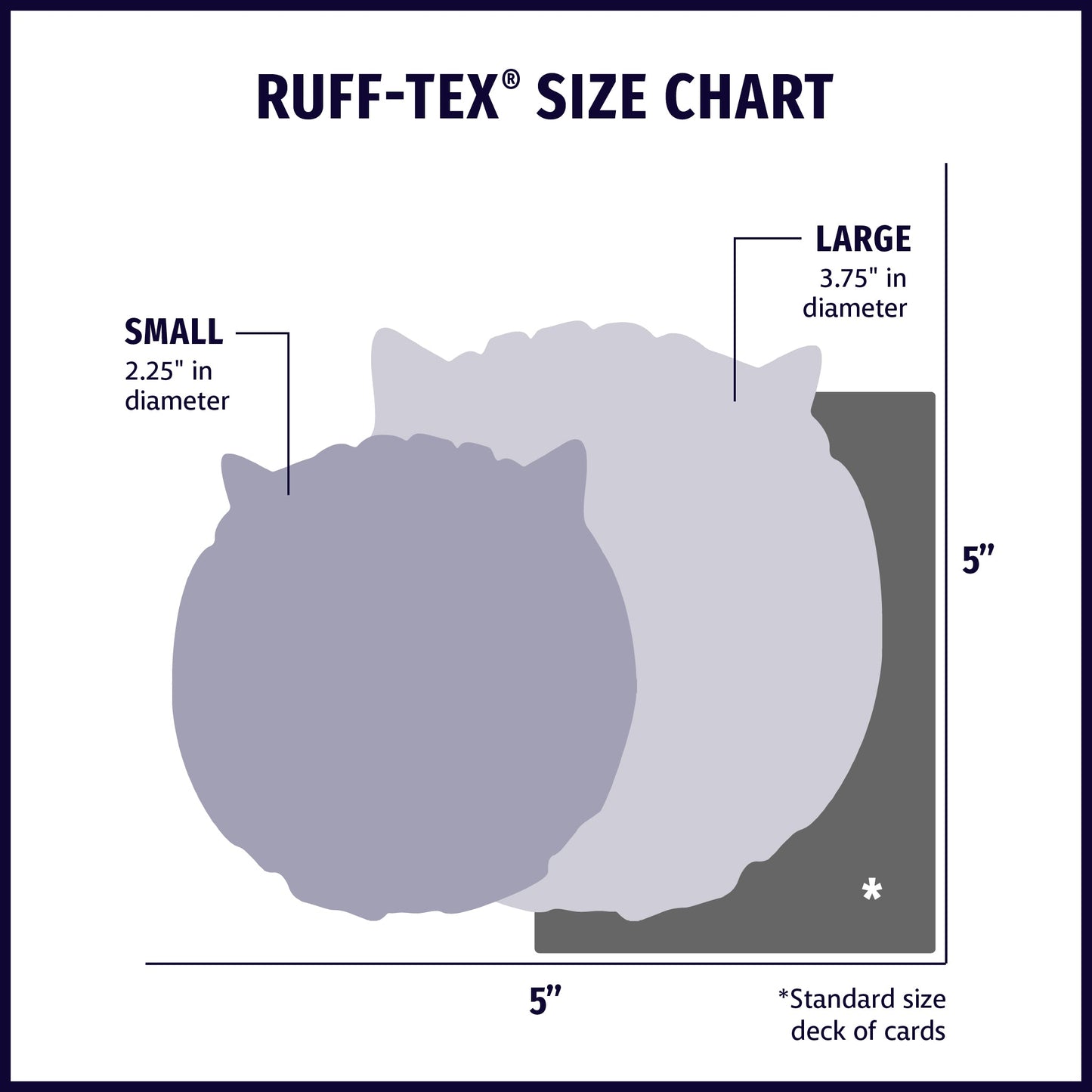 HuggleHounds Ruff-Tex Latex Ball Dog Toys, 10-Pack