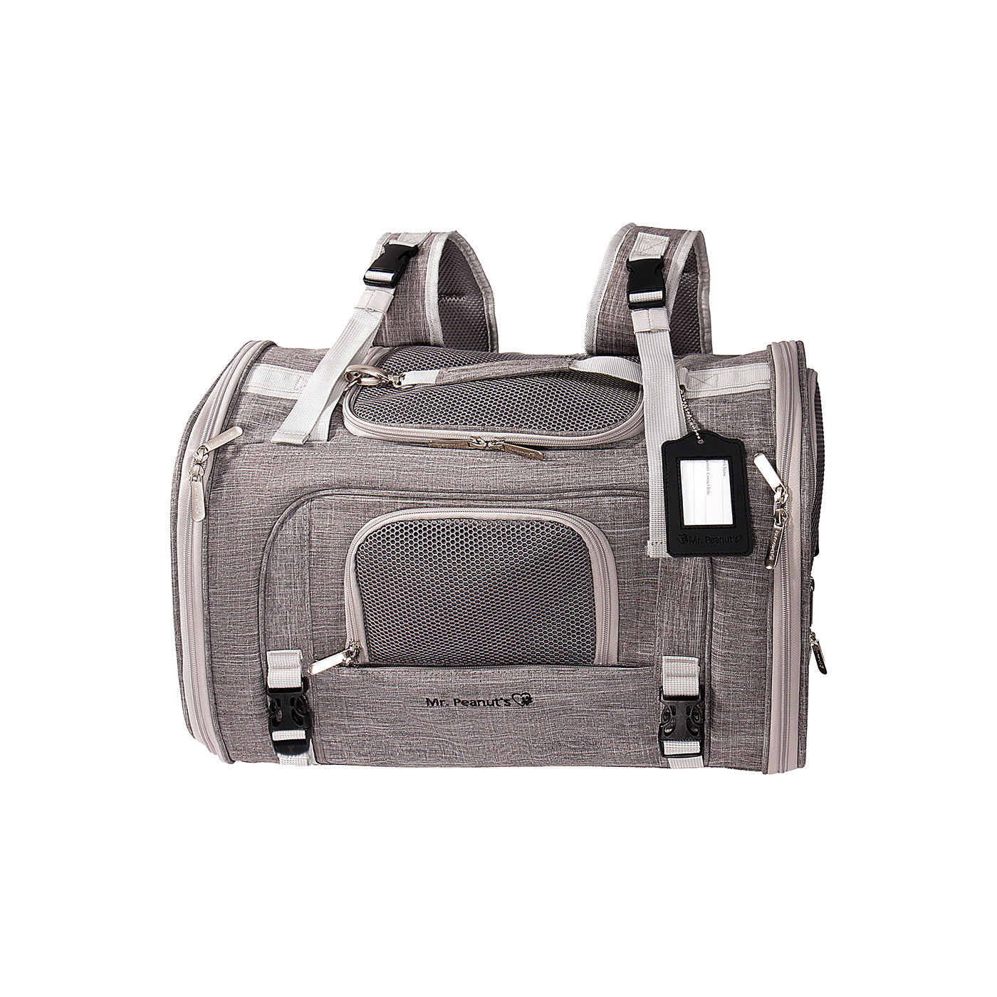 Mr. Peanut’s Monterey Horizontal Backpack Pet Carrier – FAA Airline-Friendly Travel Carrier