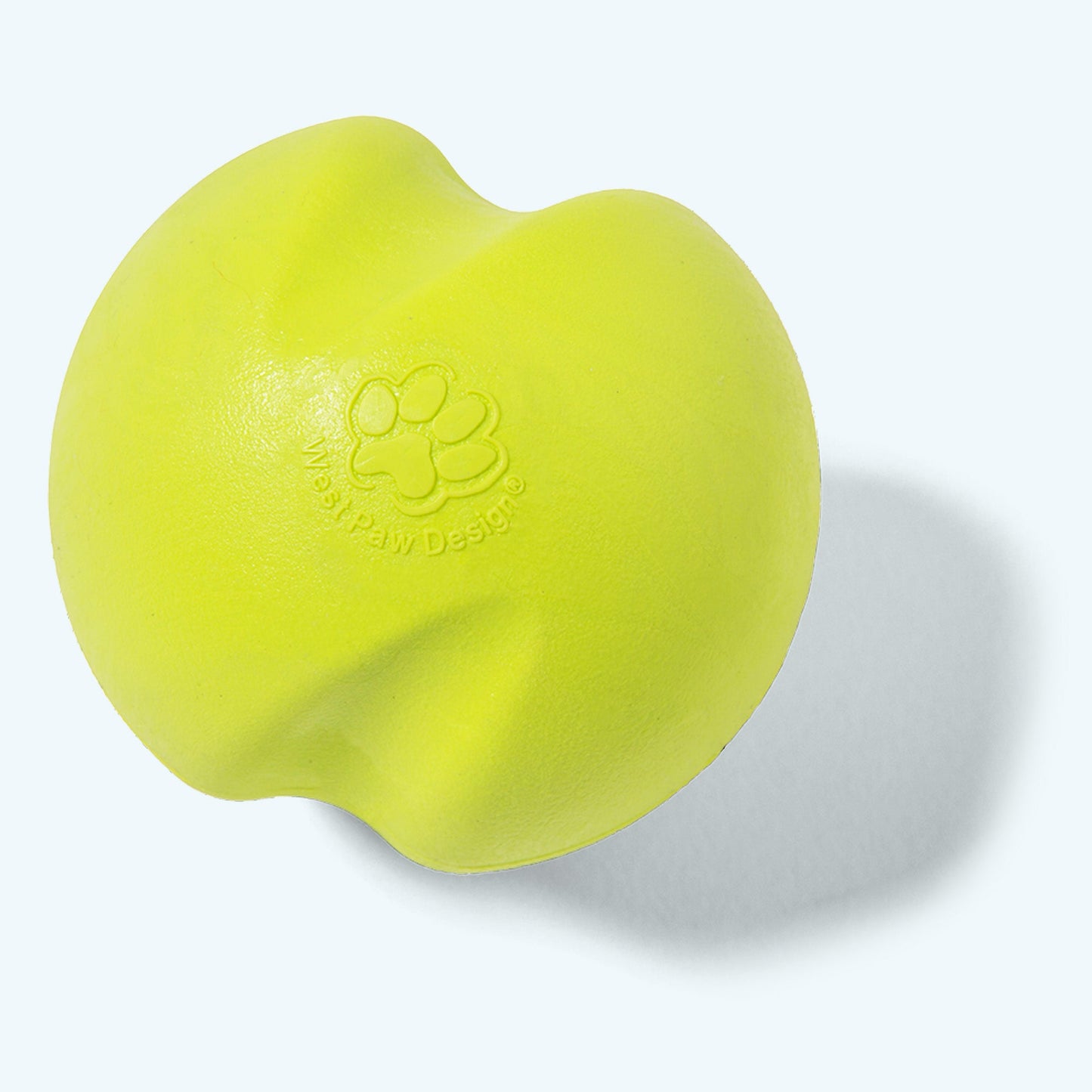 West Paw Jive Dog Ball – Tough Fetch Toy for Strong Chewers