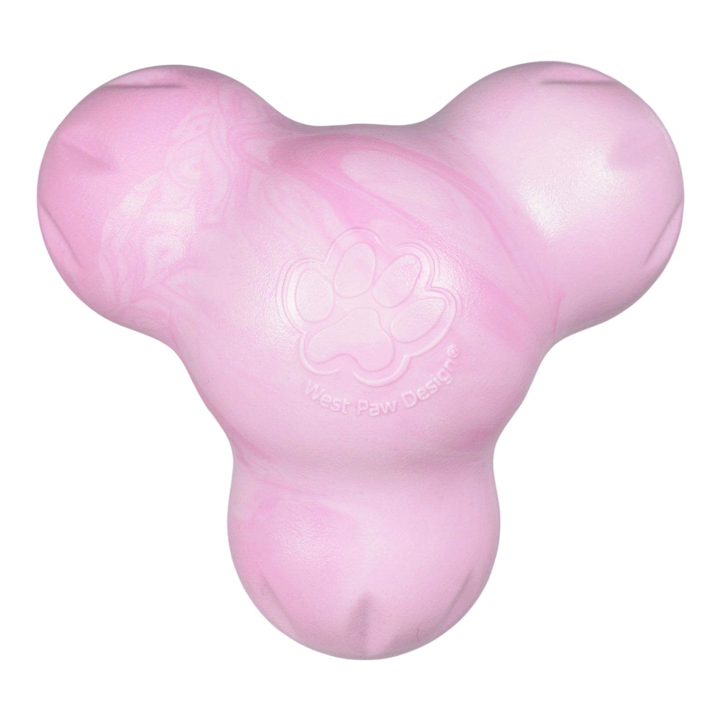West Paw Tux Bubblegum Swirl Treat Toy – Tough Puzzle Toy
