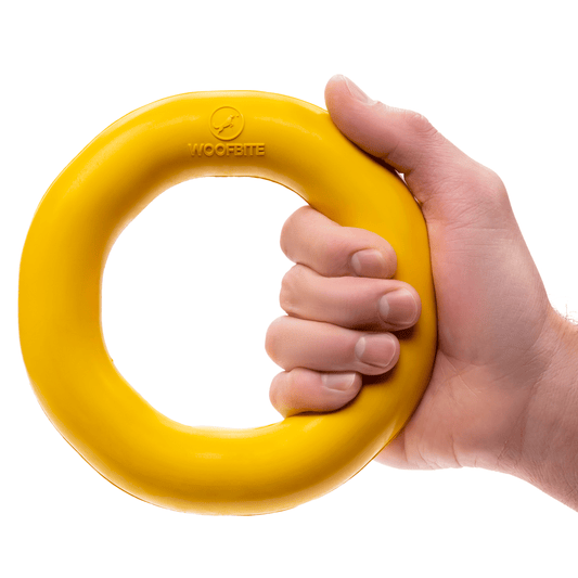 Clutch Ring Dog Toy – Heavy-Duty Rubber Ring for Aggressive Chewers