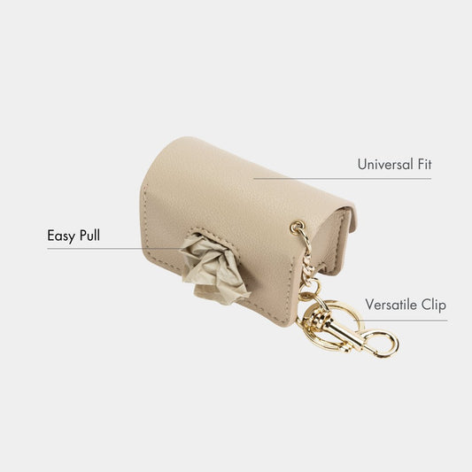 Nina Woof Vegan Leather Waste Bag Holder