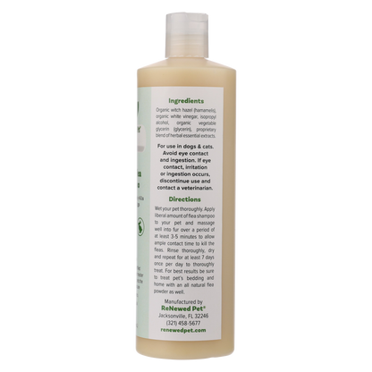 ReNewedPet Herbal Flea Shampoo