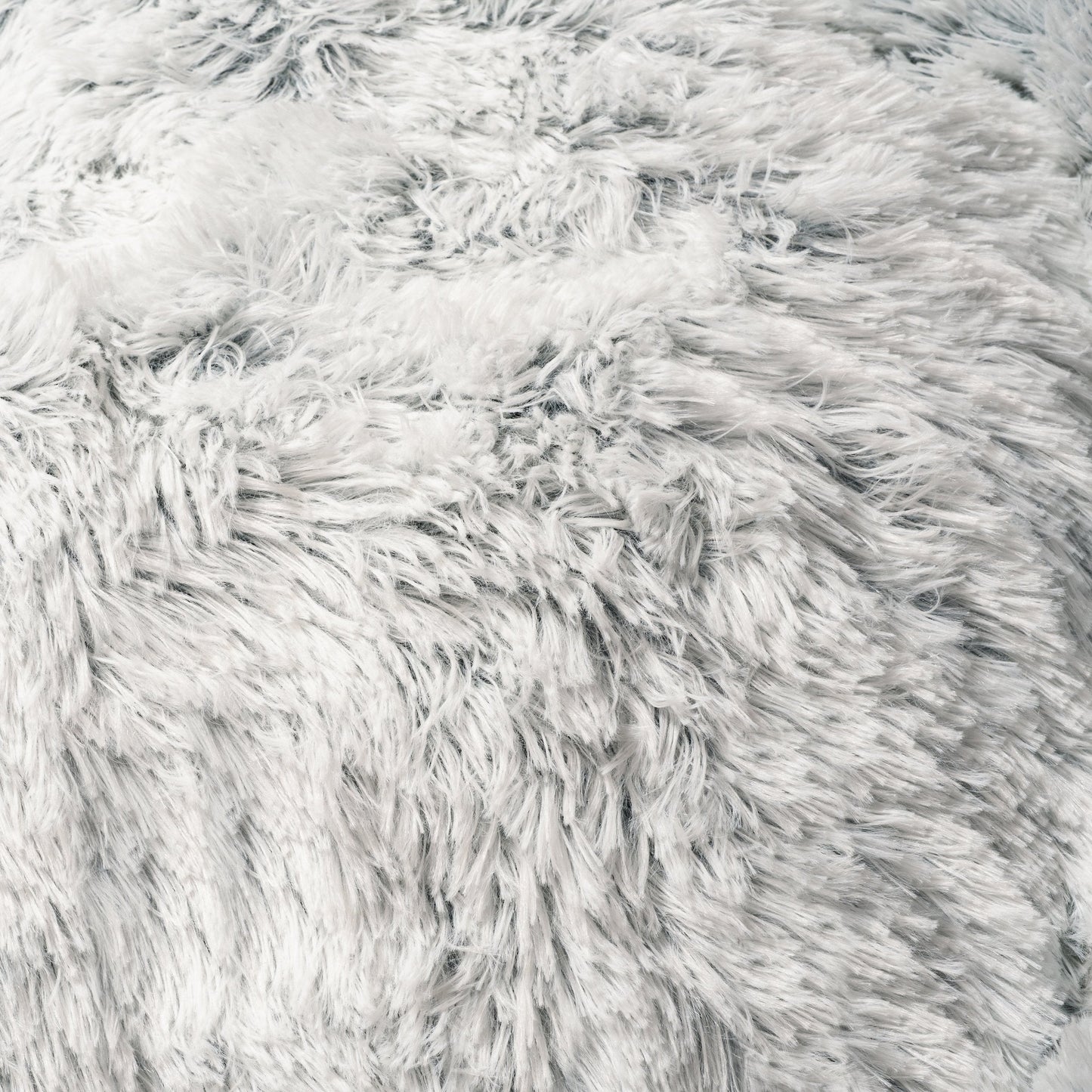 Mr. Peanut’s 28” OrthoPlush Pet Bed – Snowflake White Two-Tone Orthopedic Dog &amp; Cat Bed