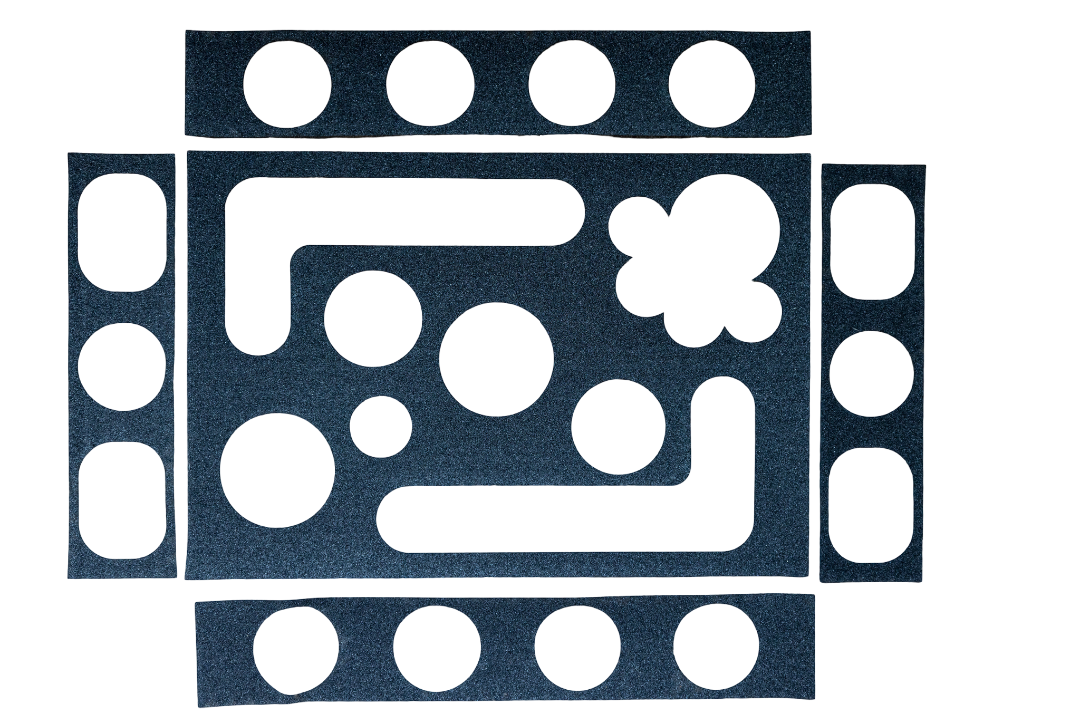 Cat Nail File Box Replacement Paper – Peel & Stick Refill Sheets