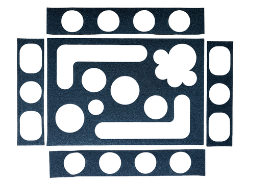 Cat Nail File Box Replacement Paper – Peel & Stick Refill Sheets