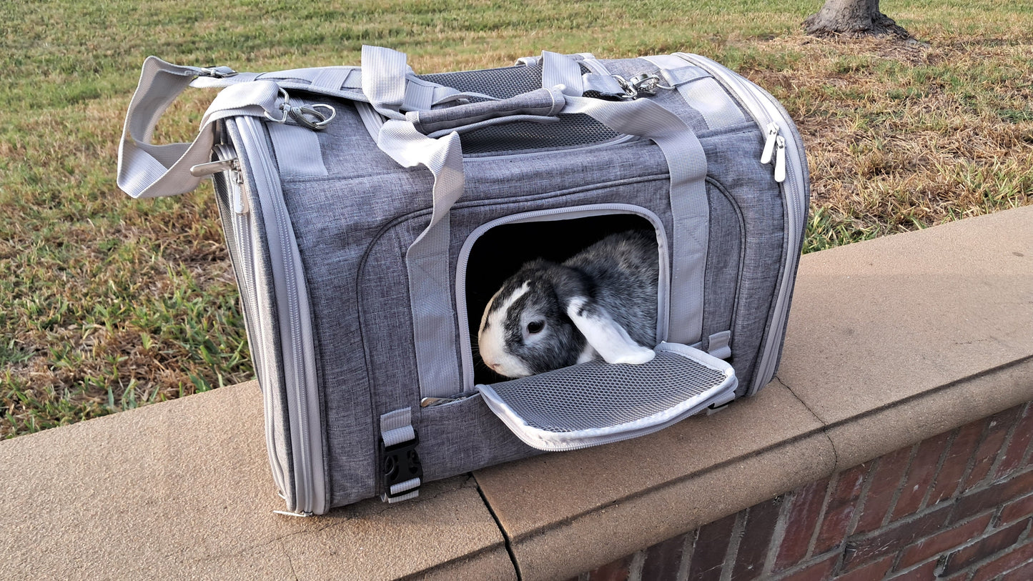 Mr. Peanut’s Monterey Horizontal Backpack Pet Carrier – FAA Airline-Friendly Travel Carrier