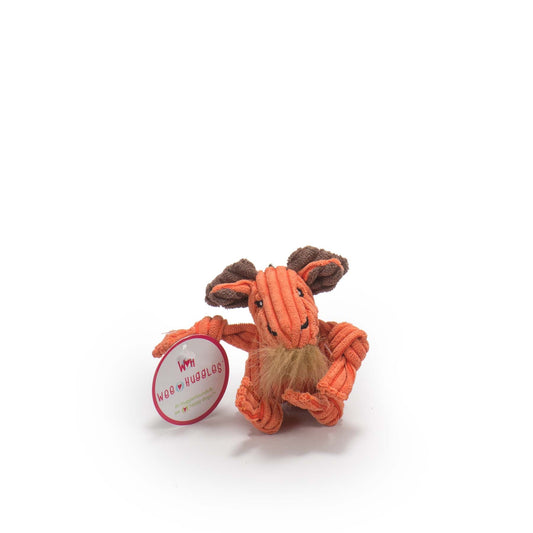 HuggleHounds Wee Huggles Assorted Plush Dog Toys, 6-Pack