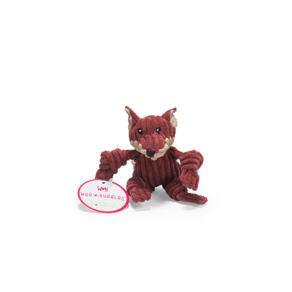 HuggleHounds Wee Huggles Assorted Plush Dog Toys, 6-Pack
