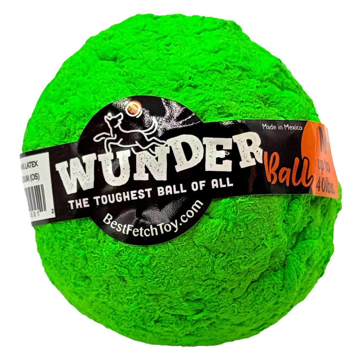 WUNDERball Fetch Toy – Natural Rubber Dog Ball