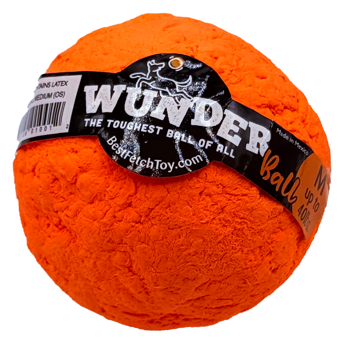 WUNDERball Fetch Toy – Natural Rubber Dog Ball