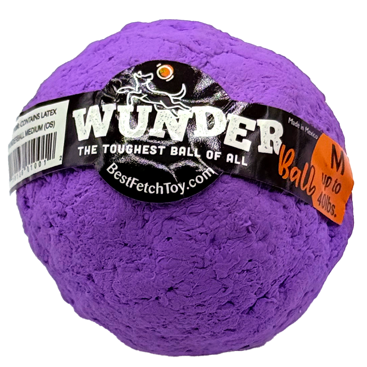 WUNDERball Fetch Toy – Natural Rubber Dog Ball