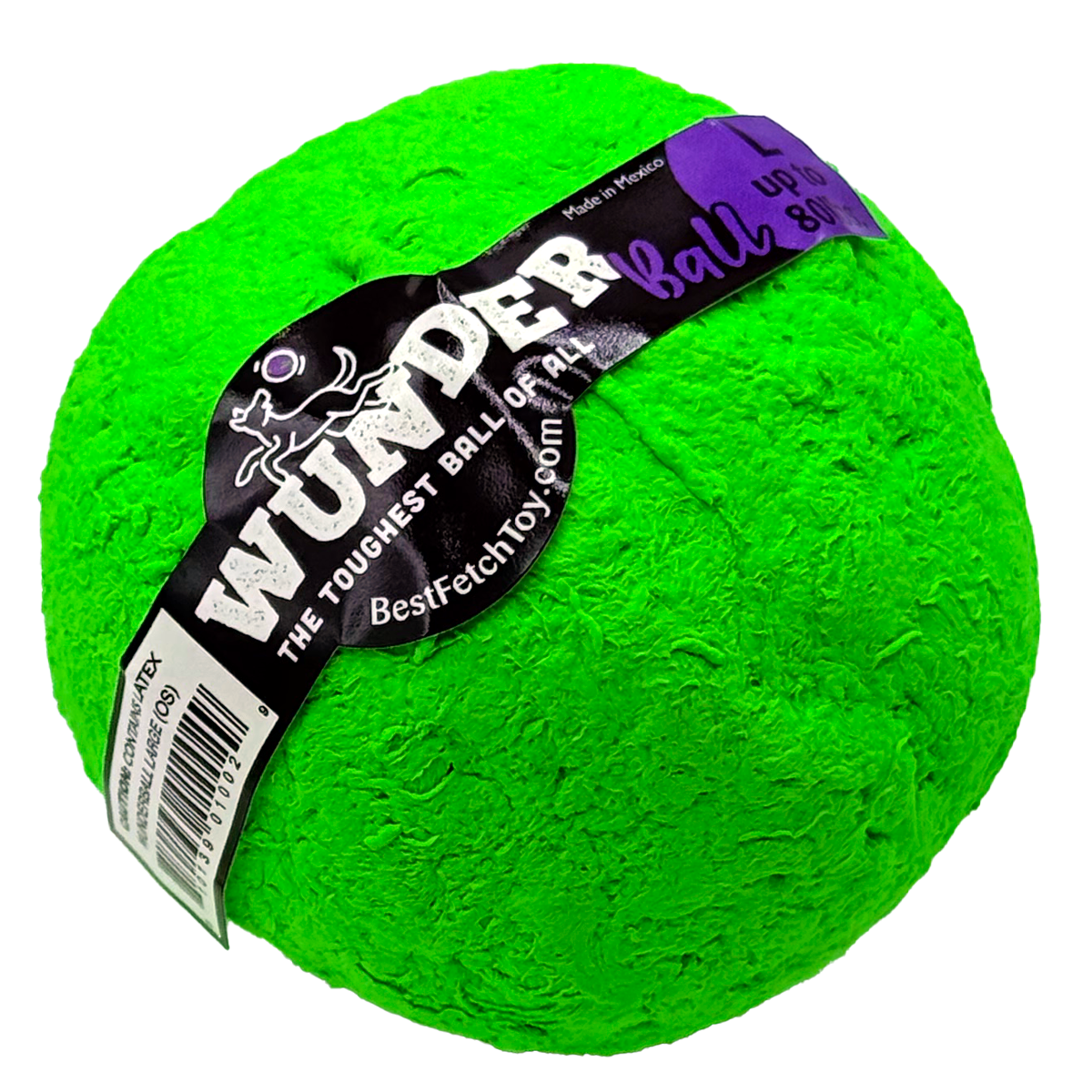 WUNDERball Fetch Toy – Natural Rubber Dog Ball