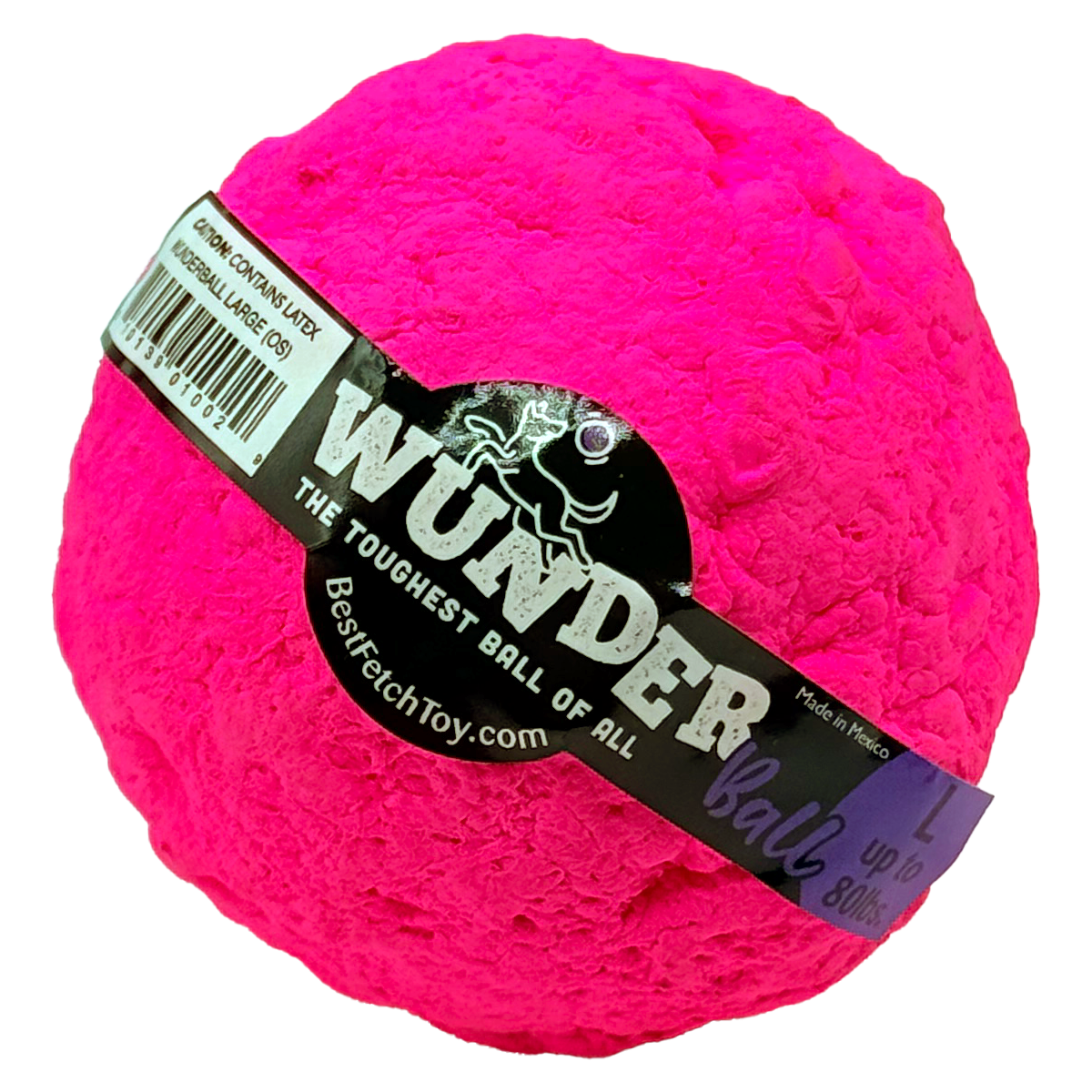 WUNDERball Fetch Toy – Natural Rubber Dog Ball