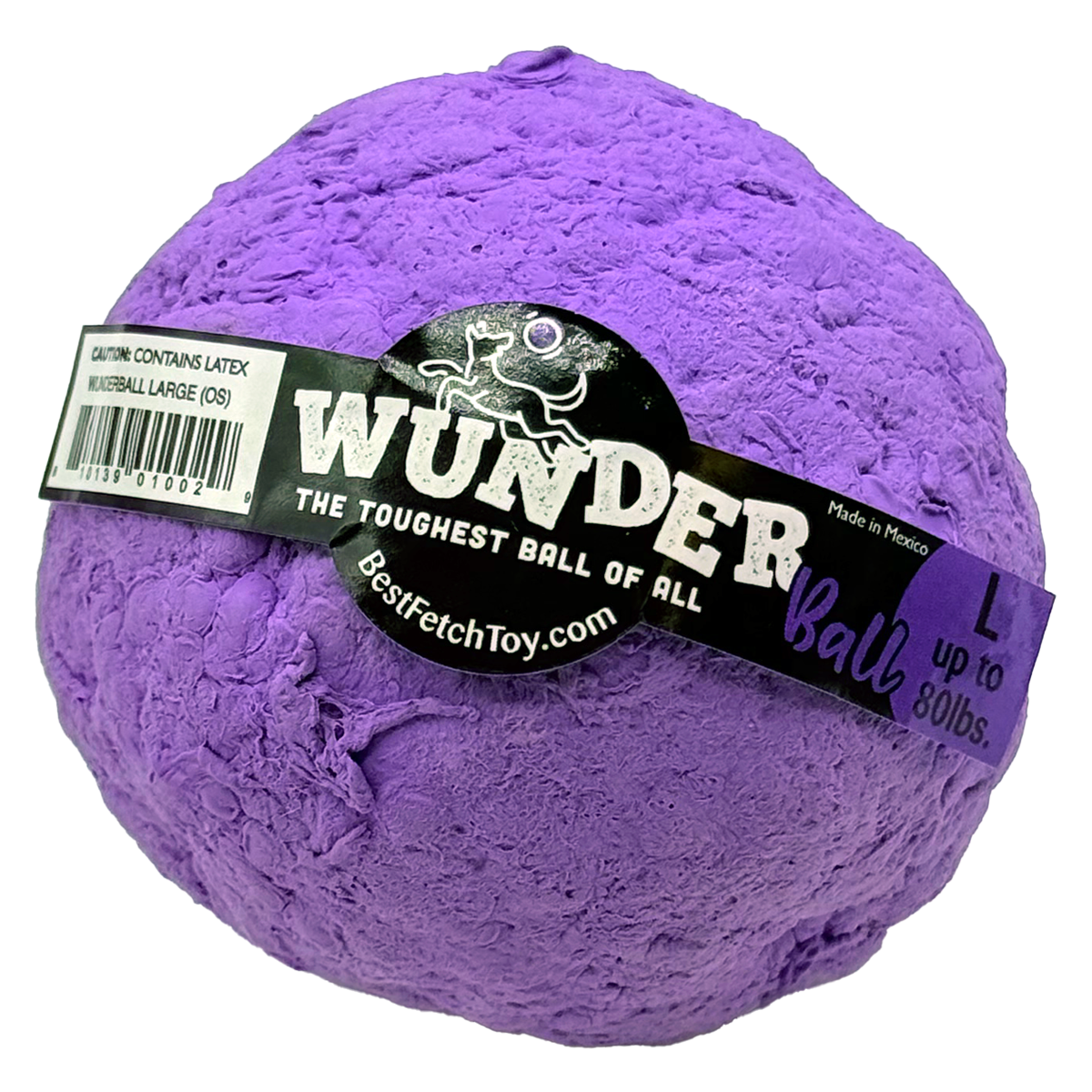 WUNDERball Fetch Toy – Natural Rubber Dog Ball