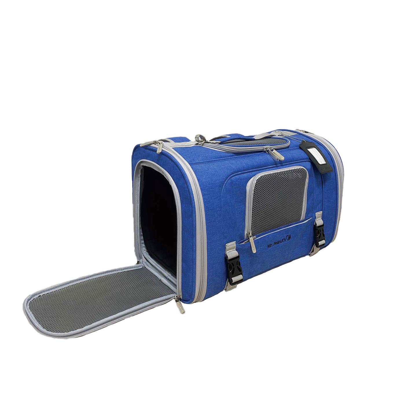 Mr. Peanut’s Monterey Horizontal Backpack Pet Carrier – FAA Airline-Friendly Travel Carrier
