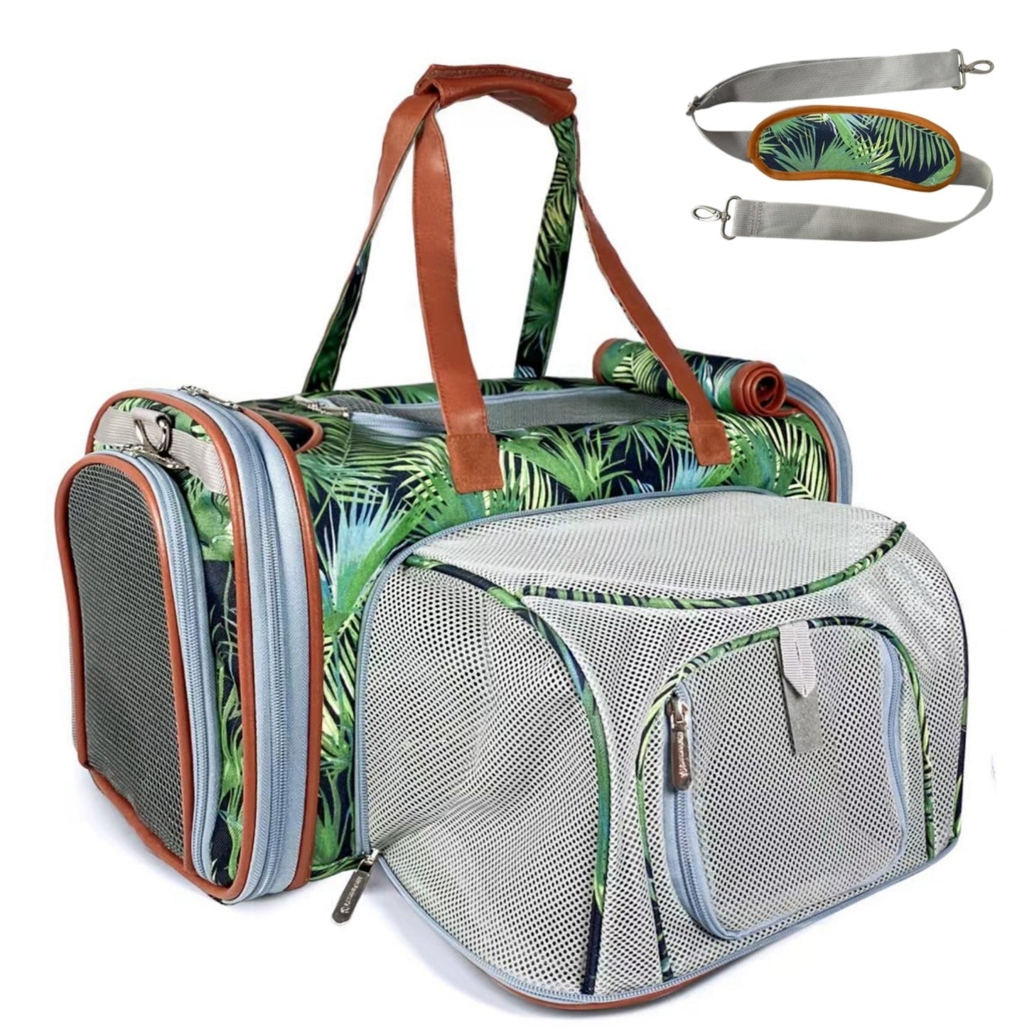 Mr. Peanut’s Gold Series Expandable Pet Carrier – Airline-Friendly Prints Edition