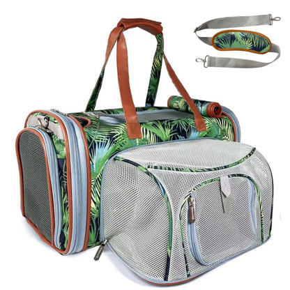 Mr. Peanut’s Gold Series Expandable Pet Carrier – Airline-Friendly Prints Edition