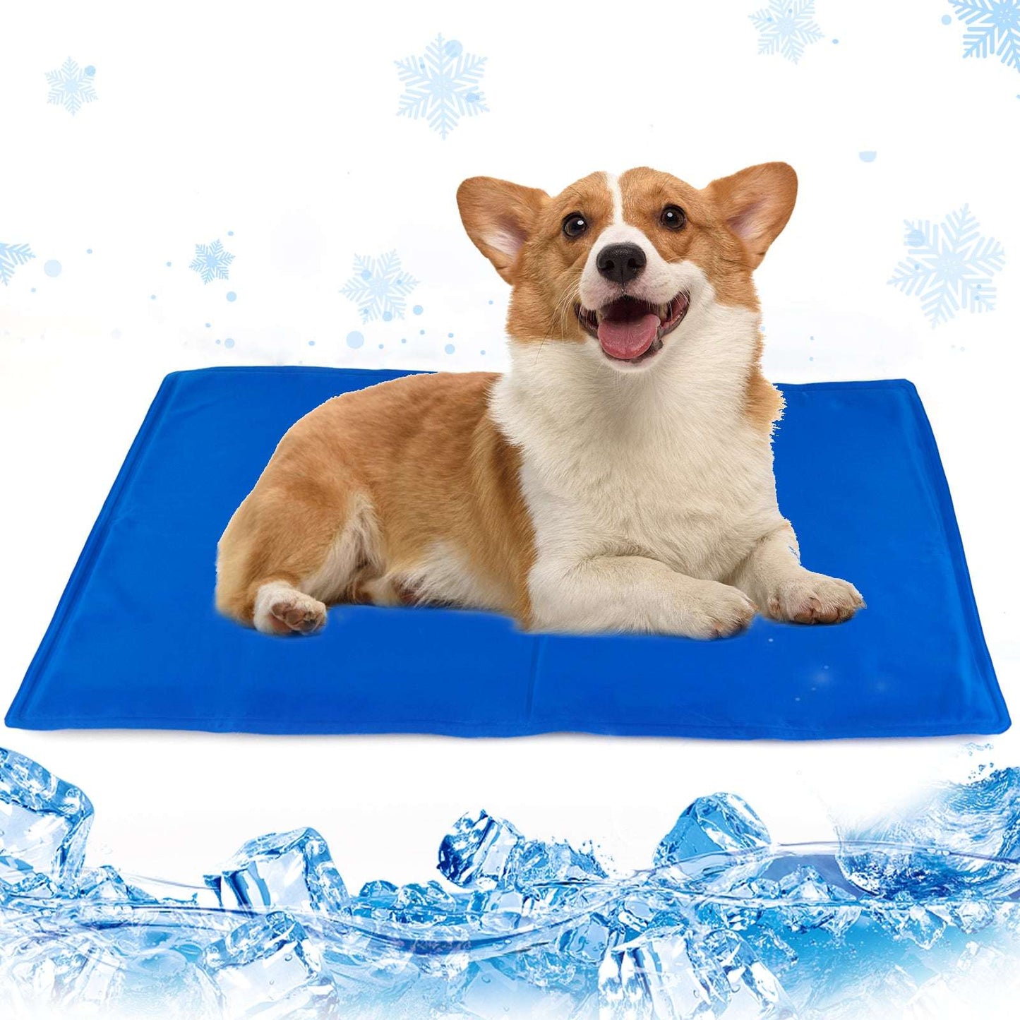 Pet Cooling Mat – Pressure-Activated Gel Pad for Dogs & Cats