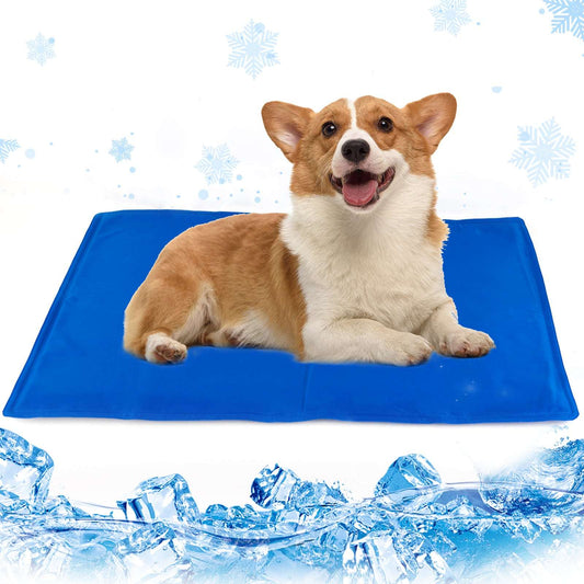 Pet Cooling Mat – Pressure-Activated Gel Pad for Dogs & Cats