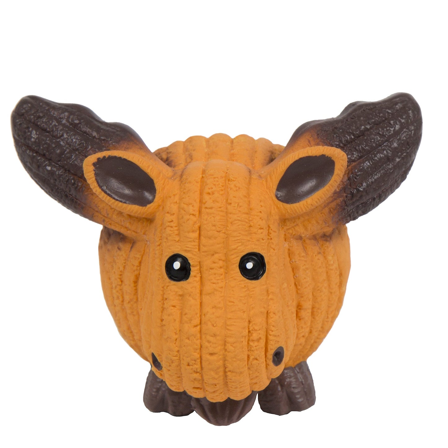 HuggleHounds Ruff-Tex Latex Ball Dog Toys, 10-Pack