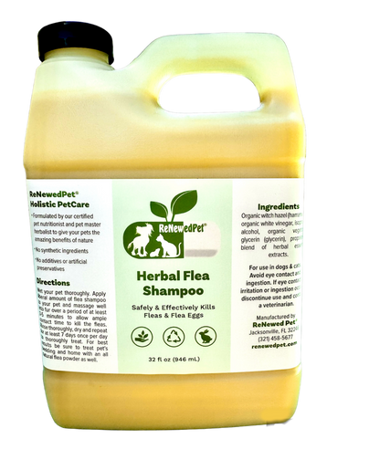 ReNewedPet Herbal Flea Shampoo