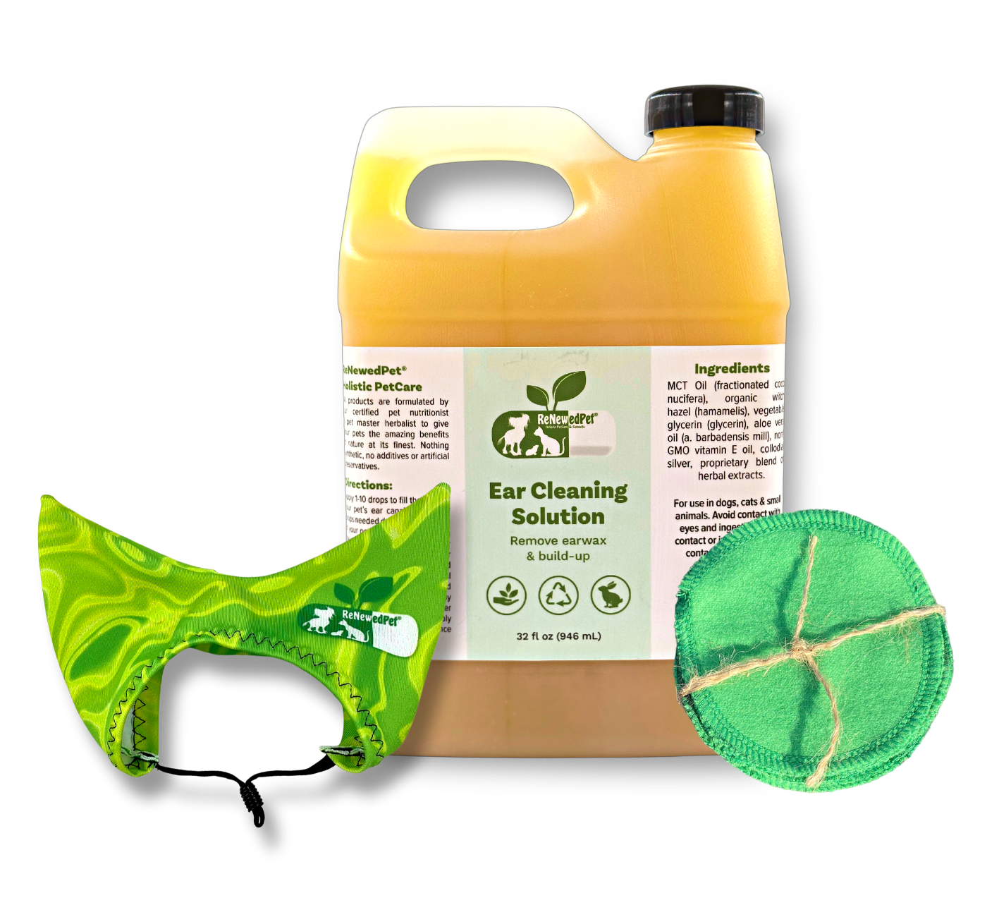 ReNewedPet Natural Pet Ear Care Kit