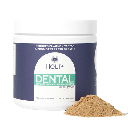 Holi Dental Health Topper for Dogs with Protektin44™ Prebiotics