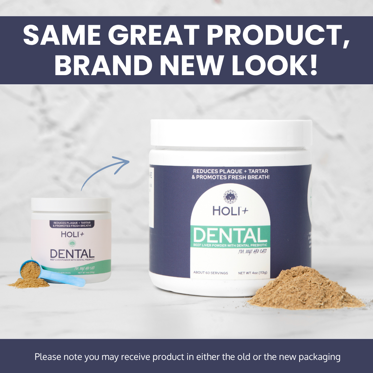 Holi Dental Health Topper for Dogs with Protektin44™ Prebiotics