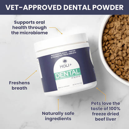 Holi Dental Health Topper for Dogs with Protektin44™ Prebiotics