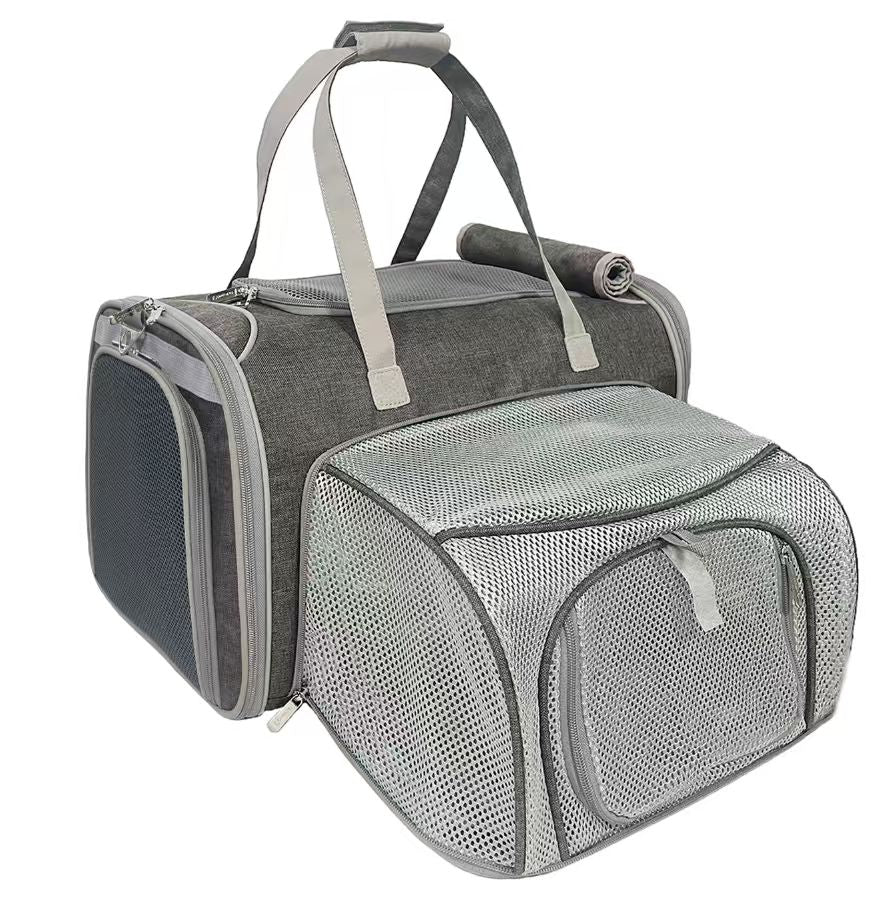 Mr. Peanut’s Gold Series V3.0 Expandable Pet Carrier – FAA Airline-Friendly Travel Carrier