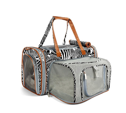 Mr. Peanut’s Gold Series Expandable Pet Carrier – Airline-Friendly Prints Edition