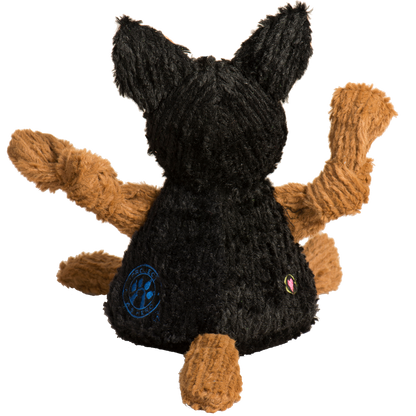 HuggleHounds K-9 Chief Knottie Plush Dog Toy