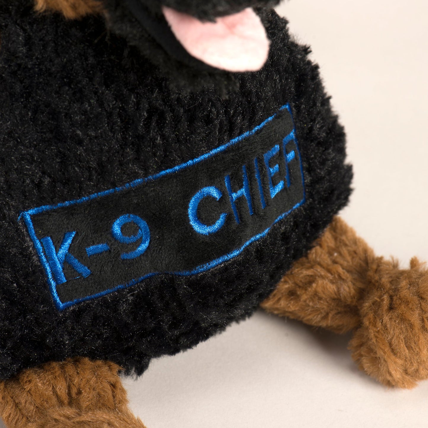 HuggleHounds K-9 Chief Knottie Plush Dog Toy