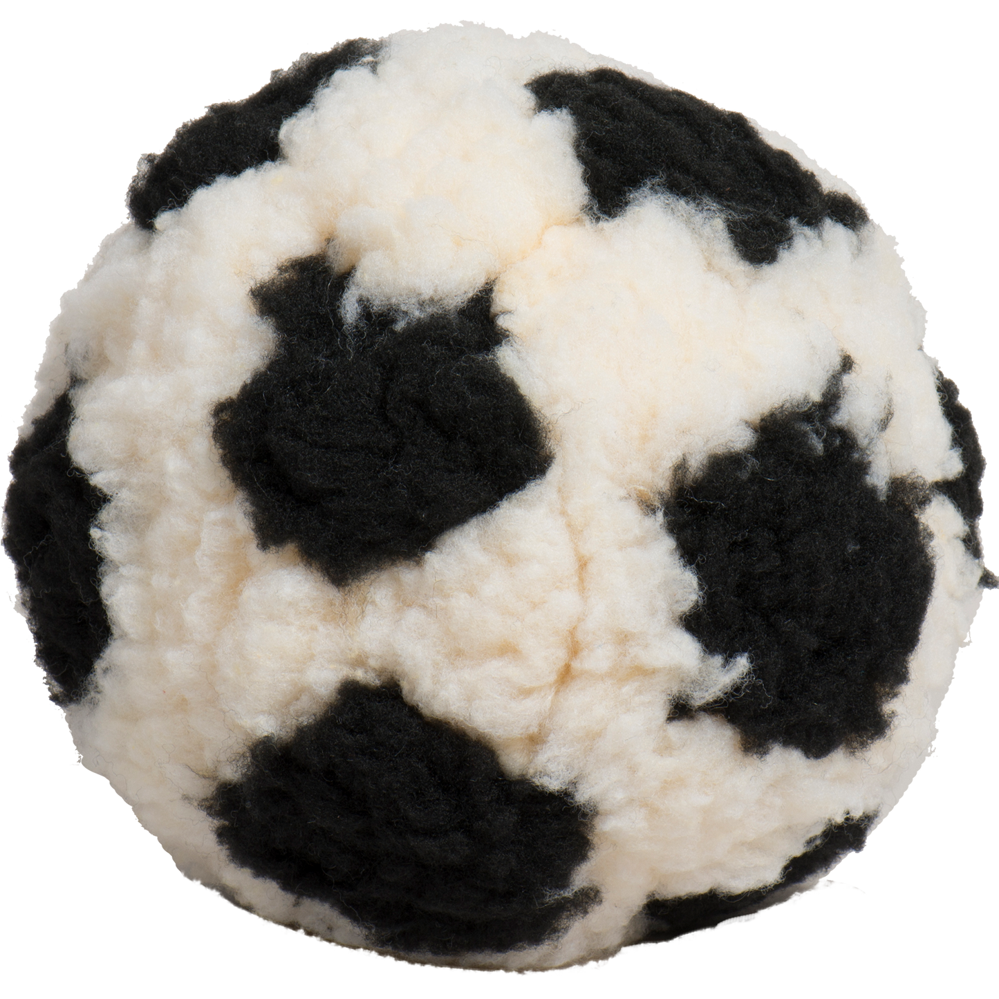 HuggleHounds HuggleFleece Soccer Ball Dog Toy