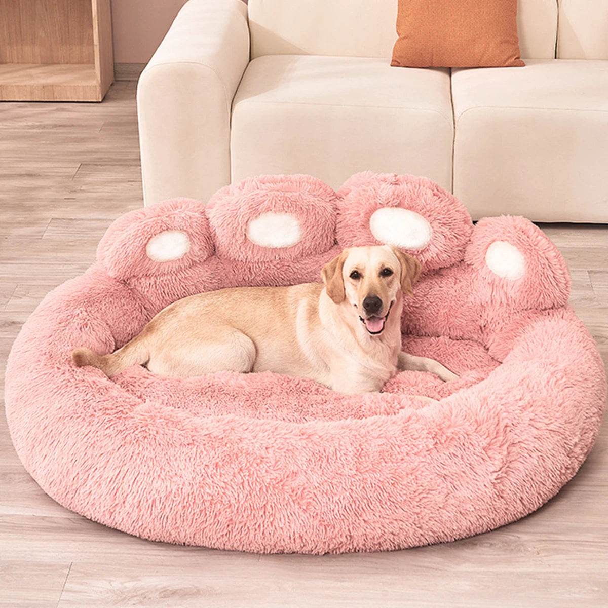 Big Paw Plush Pet Sofa Bed