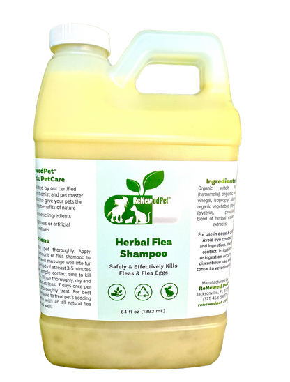 ReNewedPet Herbal Flea Shampoo