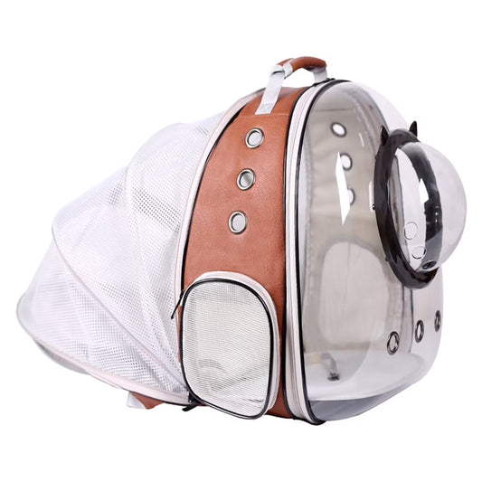 Expandable Cat Backpack Carrier – Bubble Window Travel Bag for Cats & Small Pets