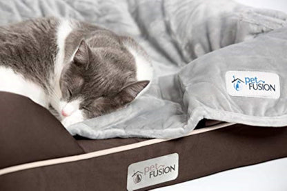 PetFusion Ultimate Orthopedic Dog Bed – Memory Foam Pet Lounge with Waterproof Liner