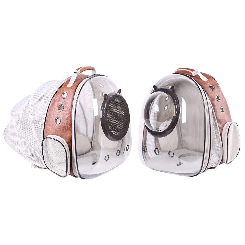 Expandable Cat Backpack Carrier – Bubble Window Travel Bag for Cats & Small Pets