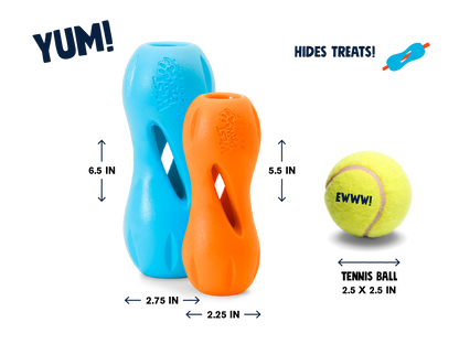 West Paw Qwizl Treat Toy – Tough Chew Toy