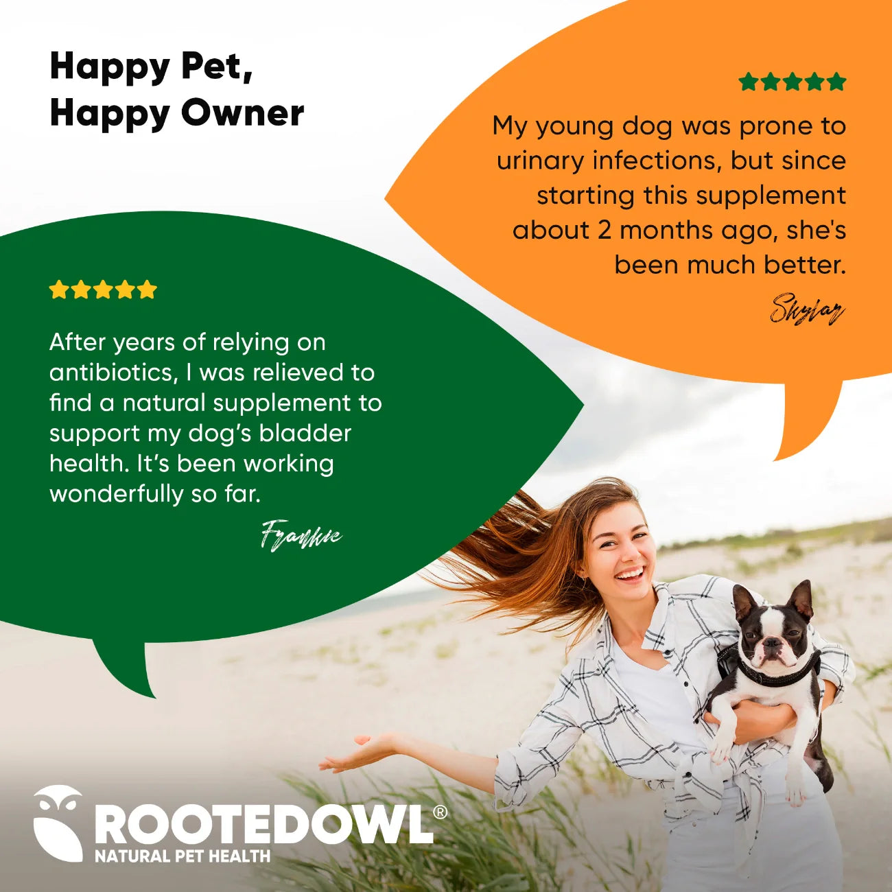 Rooted Owl Urinary Support Capsules for Dogs