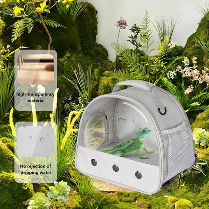 Small Animal Travel Carrier – Grey Bearded Dragon, Guinea Pig & Reptile Carrier