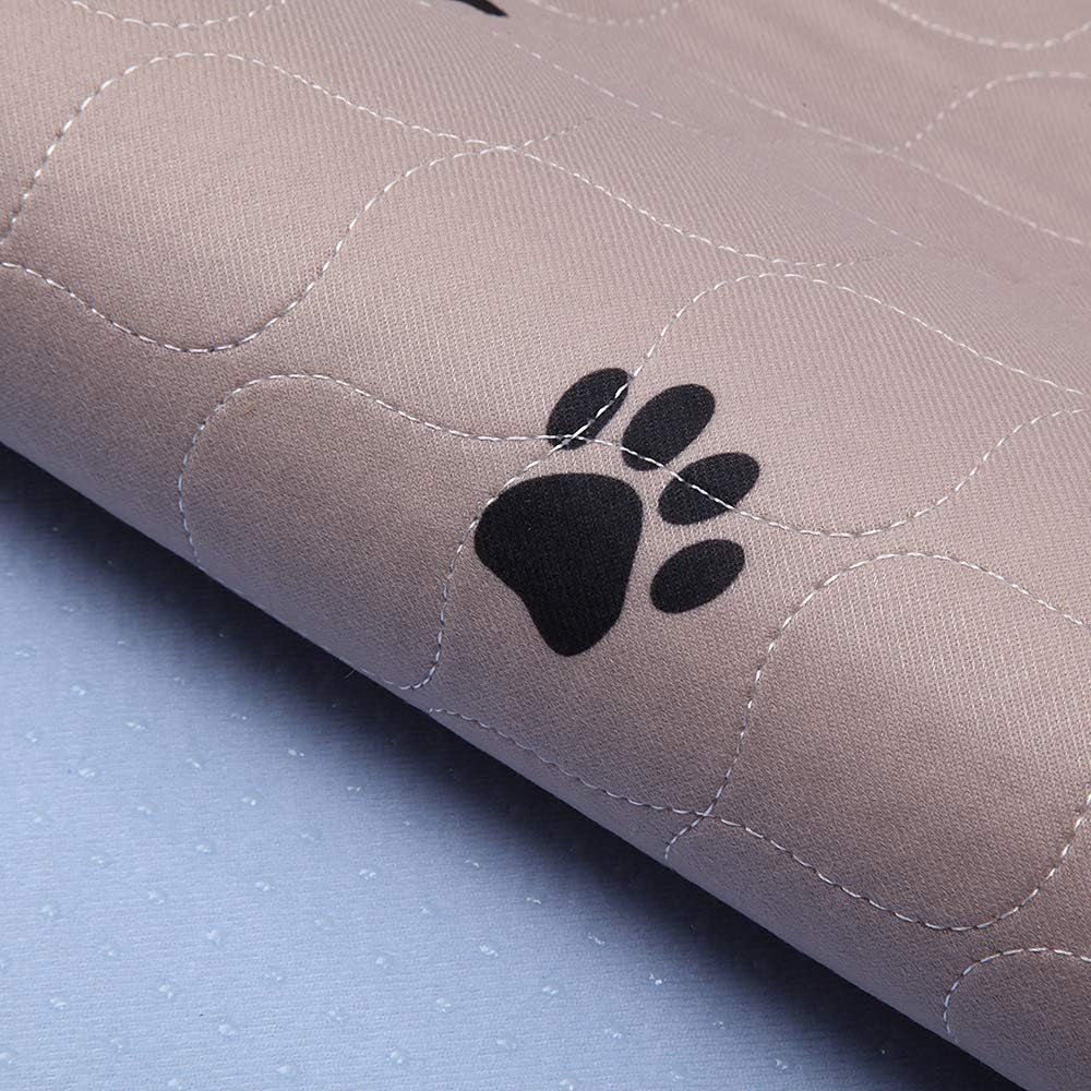 SincoPet Washable Dog Pee Pads – Reusable Waterproof Pet Training Pads with Puppy Grooming Gloves