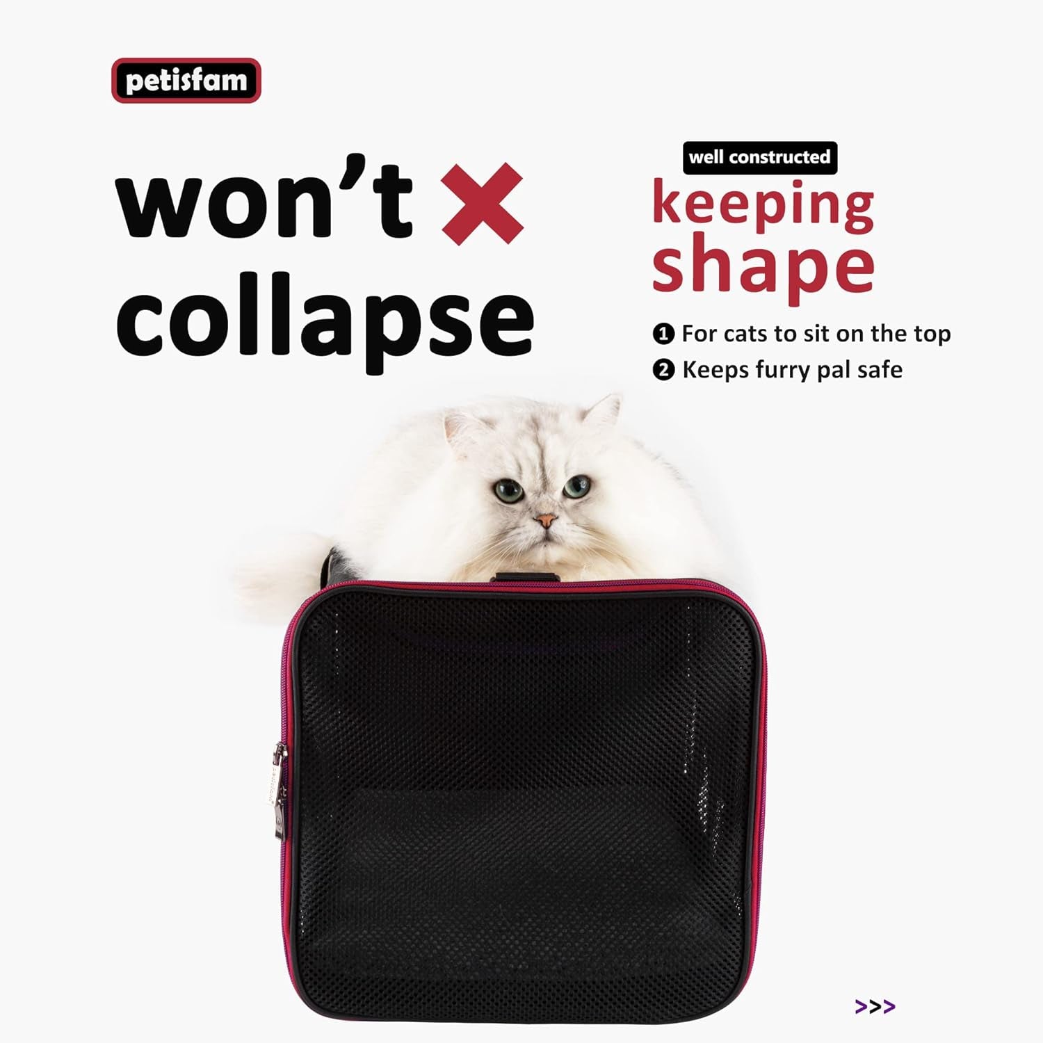Quick-In Cat Carrier – Soft-Sided Pet Travel Bag with 360° Mesh Windows