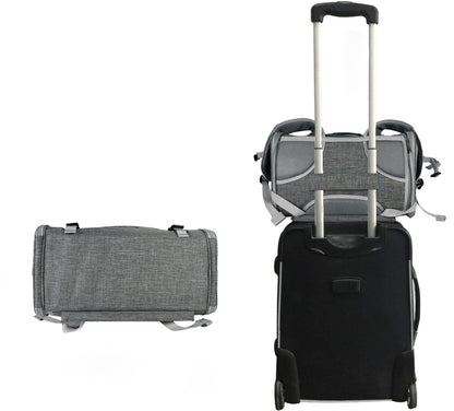 Mr. Peanut’s Monterey Horizontal Backpack Pet Carrier – FAA Airline-Friendly Travel Carrier